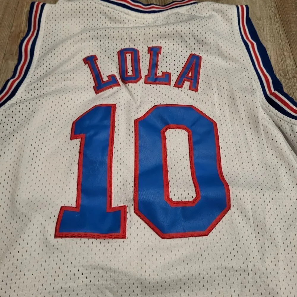 Space Jam Tune Squad Lola Bunny #10 Home Jersey Men's Size Small - Picture 3 of 8